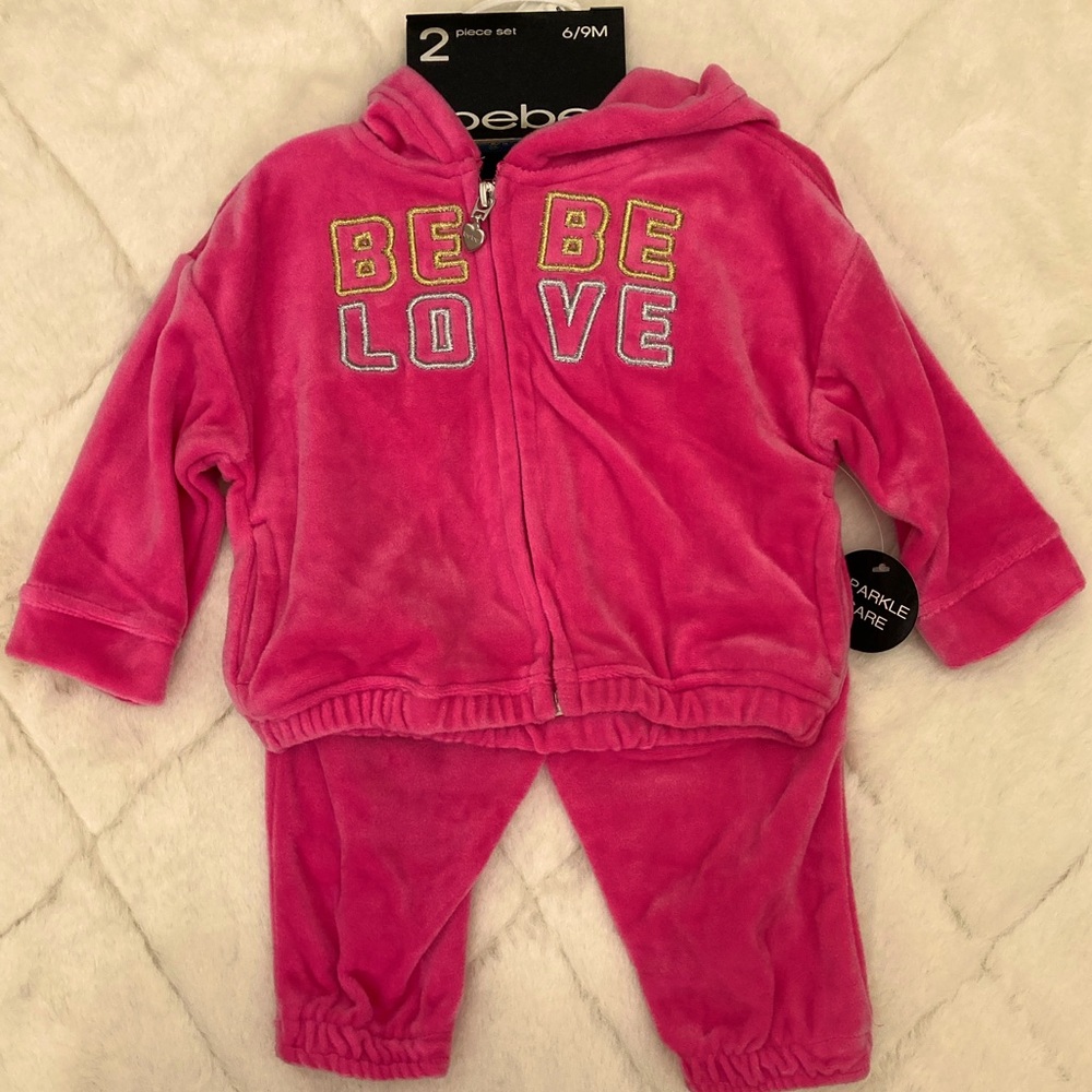 Bebe Sport Pink Baby Outfit